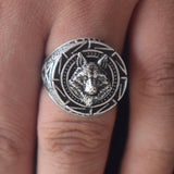 Wolf Ring Silver