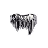 Bikerring Tänder Varg