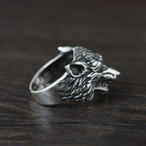 Fingerring Varg Silver
