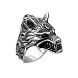 Bikerring Varg Herr