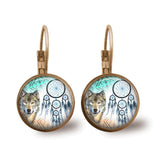 Hängande Örhängen Brons