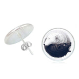 Örhängen Svart Varg