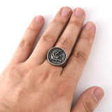 Bikerring Gothic Varg