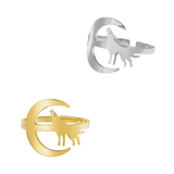 Äktenskapsring Vargpar Guld