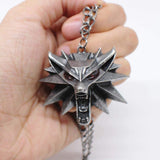 Wolf Necklace Metal