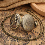 Howling Wolves Pocket Watch