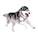 Running Wolf Sticker