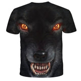 T-shirt Angry Wolf
