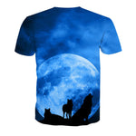 T-shirt Howling Wolves