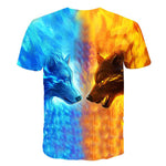 Wolf T-shirt Cotton